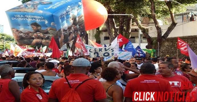 Manifestantes iniciam protesto contra reforma da Previdência no Campo Grande