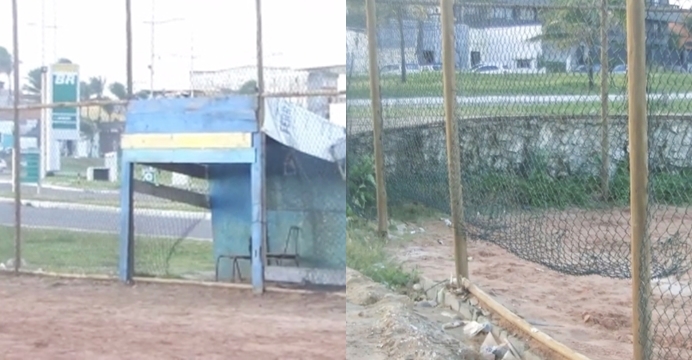 Socorro prefeito! Comunidade da Boca do Rio pede restauração nos campos de futebol