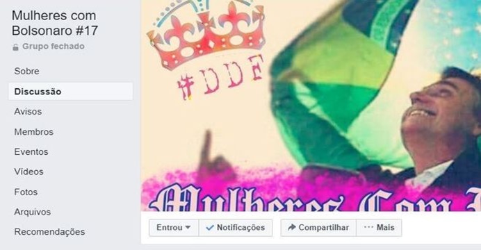 Criado por baiana, grupo “Mulheres contra Bolsonaro” no Facebook sofre ataque cibernético