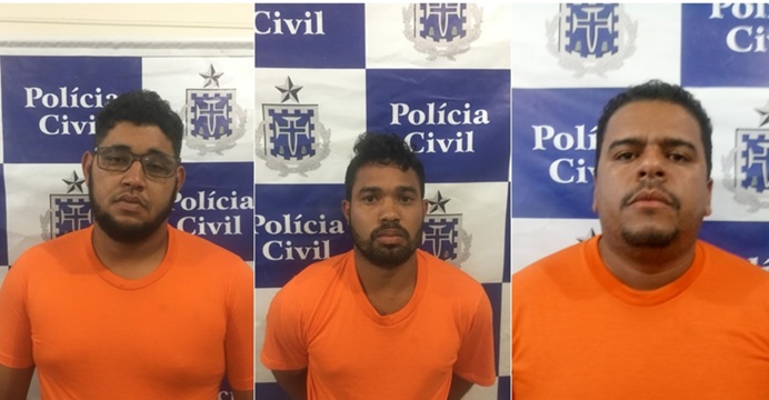 Trio é preso durante blitz após roubar caminhão carregado de farelos de milho