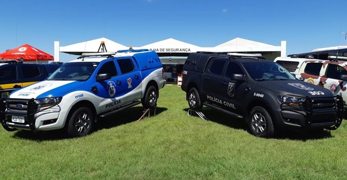 PC leva aparato técnico e serviços para evento agropecuário