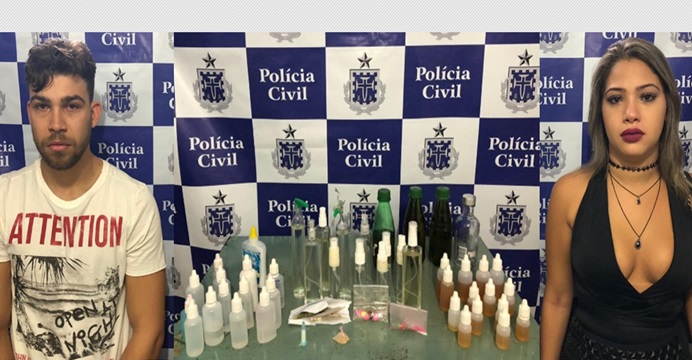 IBICUÍ: CASAL É PRESO COM GRANDE QUANTIDADE DE DROGAS EM FESTA PRIVADA