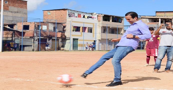 Bruno Reis destaca importância social do esporte na Copa das Favelas