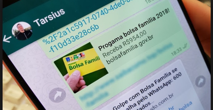 WhatsApp: golpe que promete liberar 13° do Bolsa Família instala vírus