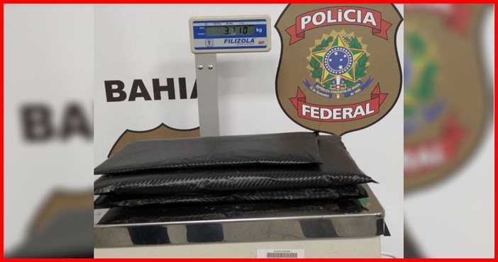 Mulher é presa ao tentar embarcar com 3,7 quilos de cocaína no aeroporto de Salvador