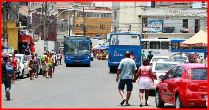 Bandidagem fazem terror no bairro de santa cruz e ônibus param de circular cadê a segurança Pública