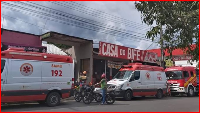 Urgente: Açougueiro acaba moendo a própria mão