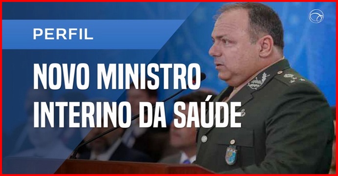 Ministro interino da Saúde participa de ato pró-governo