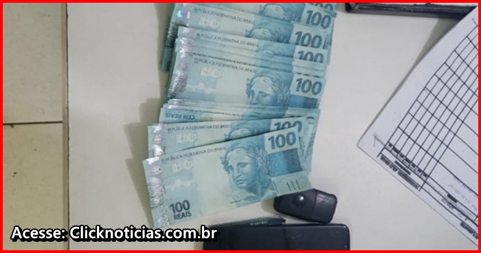 Veja vídeo: o bicho pegou! com notas falsas homem é preso com cerca de R$ 3 mil reais na Boca do rio