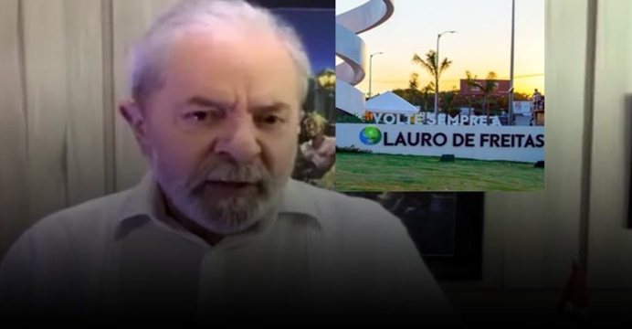 VEJA VÍDEO: Após 68 anos, Lula deixa o estado de São Paulo e se muda para Lauro de Freitas, na Bahia