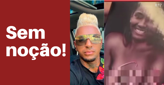 Iury Shake posta vídeo comprando boneca inflável para não passar dias dos namorados sozinho ” só tem negona, quero uma loira”