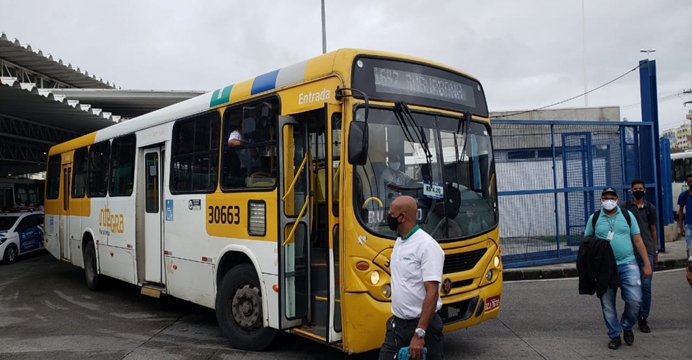 Pontos de embarque são alterados em linhas de ônibus da Estação Pirajá