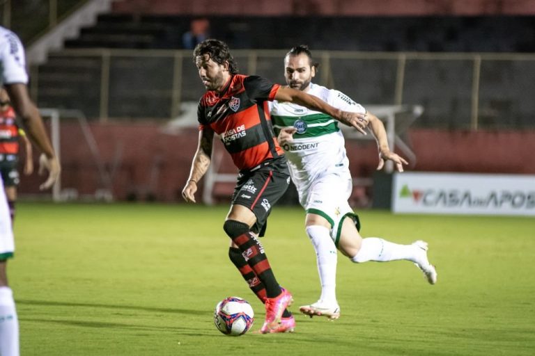 Vitória empata com o Coritiba e segue na zona de rebaixamento