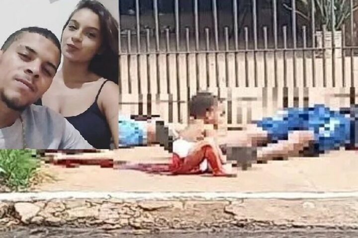 Tristeza: bebê chora e engatinha em meio ao sangue de pais assassinado; veja vídeo