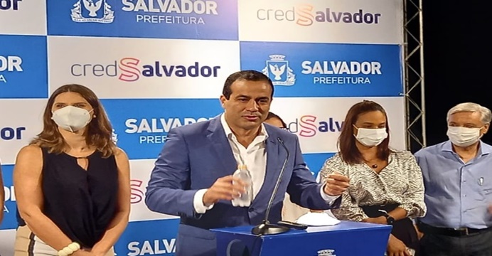 Bruno Reis anuncia CredSalvador no valor de R$ 10 milhões