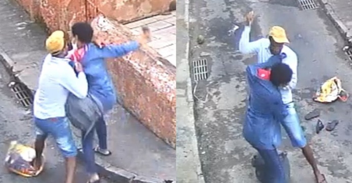 Vídeo: Mulher é esfaqueada durante assalto no bairro do Santo Antônio Além do Carmo