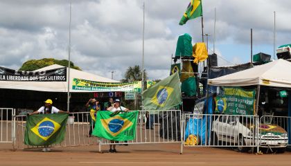 Autoridades preparam operação de retirada de acampamento bolsonarista em Brasília