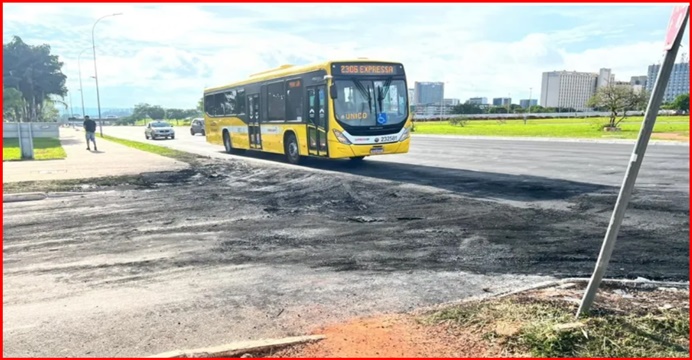 Brasília amanhece com fuligem, caçambas reviradas e prédios vandalizados após tentativa de invasão à PF