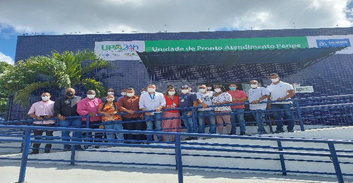 Prefeito bairro do Subúrbio realiza visita técnica em UPA de Paripe