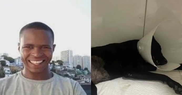 Homem que espancou cachorro em praça de Itaberaba é preso