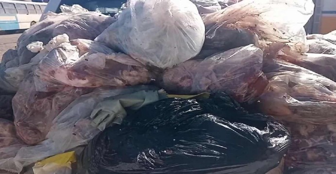 Uma tonelada de carne imprópria para consumo é apreendida na Bahia Fiscalização encontrou