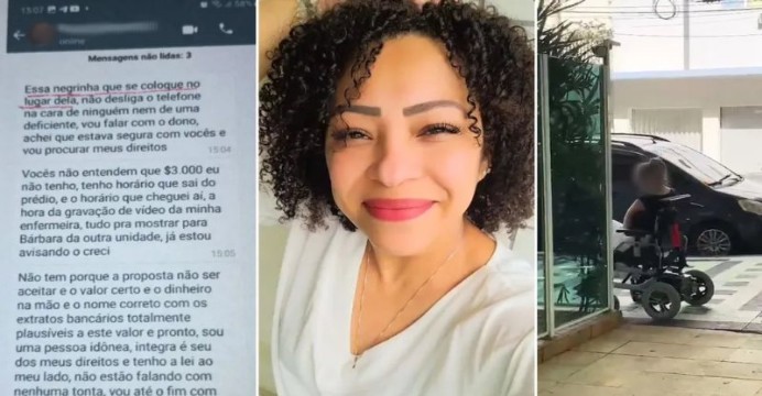 Cliente cadeirante que chamou corretora de ‘negra filha da p***’ diz se arrepender por ofensa racista