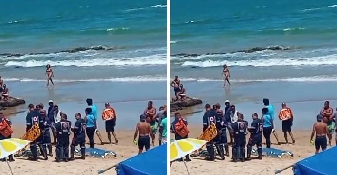 Homem morre afogado na praia de Itapuã em Salvador