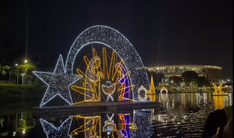 Natal Salvador: Iluminação no Dique recebe visita guiada com influenciadores digitais