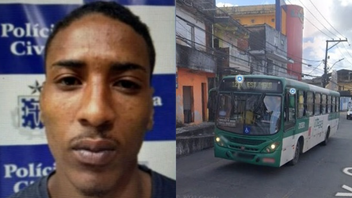 Homem é executado a tiros dentro de ônibus em Salvador